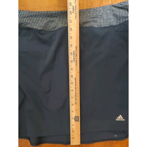 ADIDAS‎ Navy Blue Golf Skort Flare Flex Waist Stretch Pockets Black Size XL NWT - Picture 4 of 8